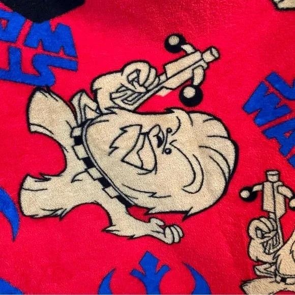 Star Wars Chewbacca 42 x 52 Plush Throw Blanket - Picture 7 of 7